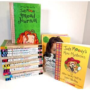 Near Complete Set JUDY MOODY Books Series Megan McDonald vol.1-13+Extras